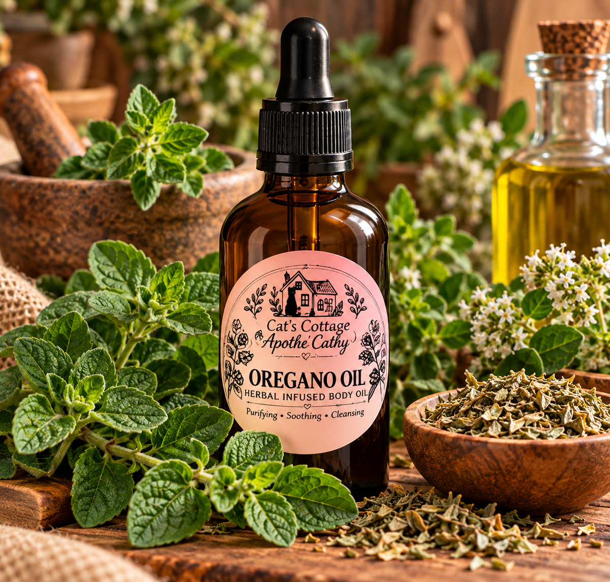 🌿 Oregano Botanical Body Oil