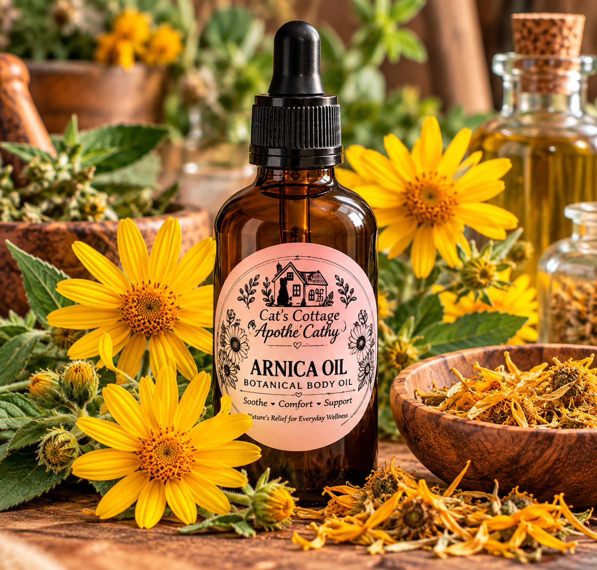 🌿 Arnica Botanical Body Oil