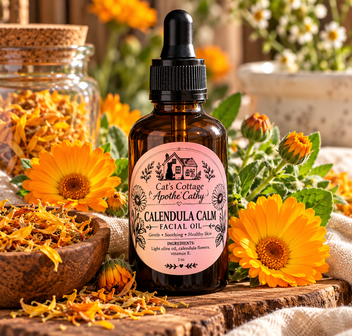 🌼 Calendula Botanical Body Oil