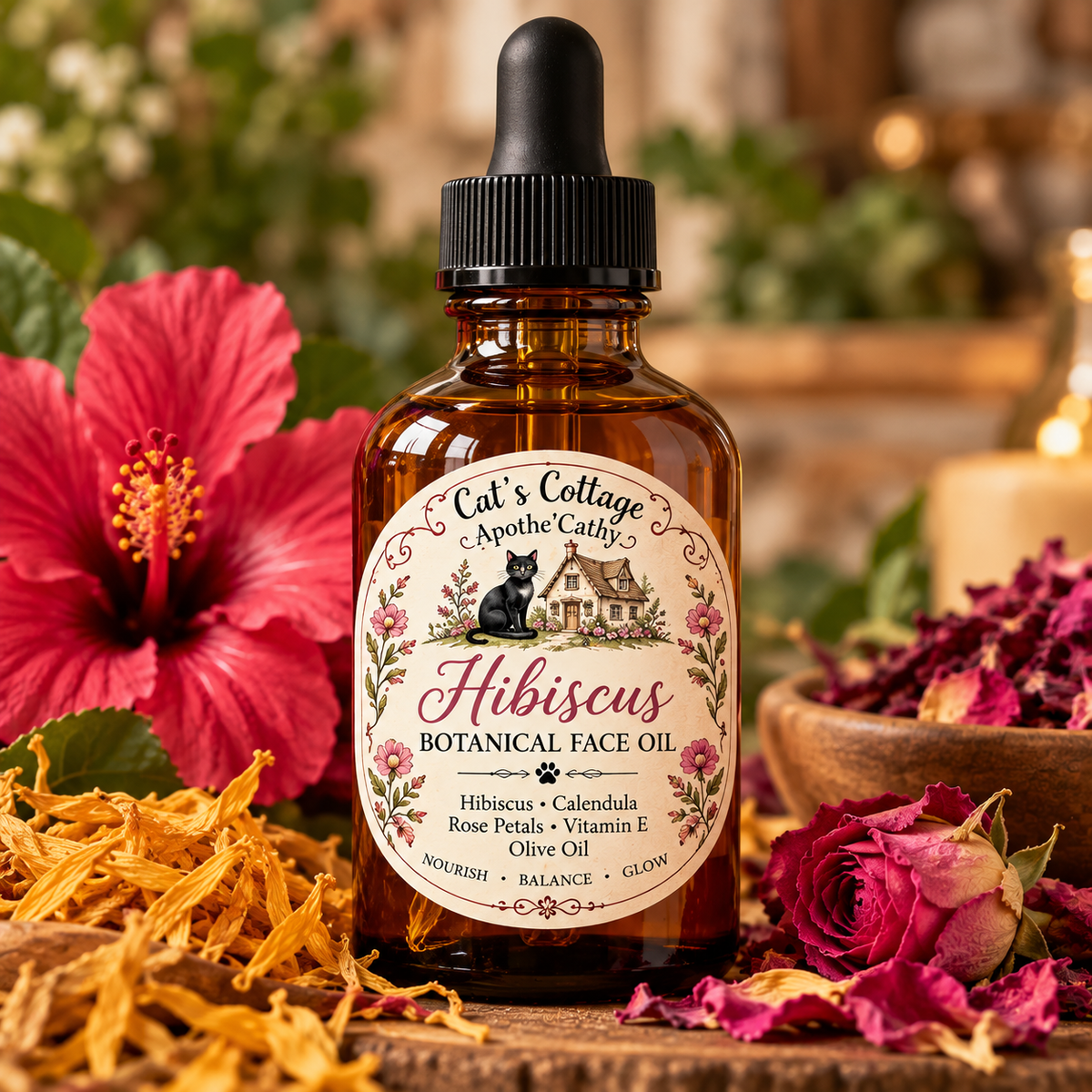 🌺 Hibiscus Botanical Face Serum