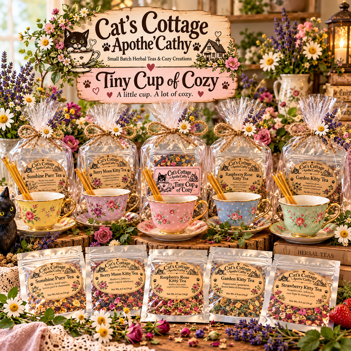 🫖 Tiny Cup of Cozy Tea Gift Set